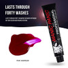 MANIC PANIC Professional Pink Warrior Hair Color Bright Magenta SemiPermanent Gel Hair Dye Glows in Black Light Lasts Th