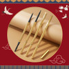 ZEESEA Palace Identity Oval Eyebrow Pencil Makeup Infallible LongLasting Eyebrow pencil UltraFine Felt Tip Light Brown