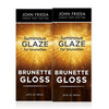 John Frieda Brilliant Brunette Luminous Hair Glaze Hair Gloss Enhances Rich Color and Boosts Shine for Silky Brunette Ha