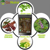 Go Nutra Black Henna Powder Organic 8 oz Natural Black Hair Dye Black Henna Hair Dye Beard Dye 226 grams
