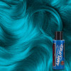 MANIC PANIC Atomic Turquoise Hair Color Amplified Semi Permanent Hair Dye Bright Aqua Blue with Green Undertones Vegan P