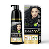 Onilyua Instant Black Hair Shampoo 3 in 1 Natural Hair Dye Shampoo with Herbs Cover Greys Hair for Men Women Permanent H