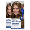 Clairol Root TouchUp by Nicen Easy Permanent Hair Dye 6A Light Ash Brown Hair Color Pack of 2