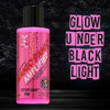 MANIC PANIC Cotton Candy Pink Hair Color Amplified Semi Permanent Hair Dye Bright Pink Cool Toned Color Glows in Blackli