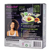 Hollywood Curl 4 Pack Natural Curl Styling Kit Women and Men Wavy and Frizzy Hair Control wEssential Oils Vitamins and P