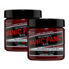 MANIC PANIC Classic Vampire Red Semi Permanent Hair Color Deep Blood Red Hair Dye for Women Men That Lasts 46 Weeks Vega
