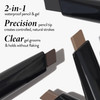 LAURA GELLER NEW YORK SculptnStay Waterproof Brow Pencil Gel Soft Black