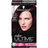 Schwarzkopf Color Ultime 33 Amethyst Black Hair Dye Permanent Intense Black with Diamond Brilliance FadeResistant Covers