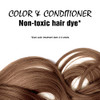 Light Mountain Henna Hair Color Conditioner Light Brown Hair Dye for MenWomen Organic Henna Leaf Powder and Botanicals C