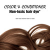 Light Mountain Henna Hair Color Conditioner Medium Brown Hair Dye for MenWomen Organic Henna Leaf Powder and Botanicals