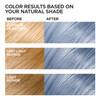LOreal Paris Feria MultiFaceted Shimmering Permanent Hair Color 411 Sapphire Smoke Smokey Blue Hair Dye Kit Pack of 2