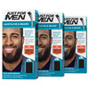 Just For Men Mustache Beard Beard Dye for Men with Brush Included With Keratin Biotin Aloe and Coconut Oil for Healthy F