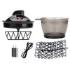 Electric Color Mixer for Hair Salon Electric Blender Mask Dyeing Paste Automatic Mixer Hair Dye Cream Mixing Bowl Us Plu