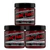 MANIC PANIC Classic Vampire Red Semi Permanent Hair Color Deep Blood Red Hair Dye for Women Men That Lasts 46 Weeks Vega