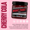 MANIC PANIC Classic Vampire Red Semi Permanent Hair Color Deep Blood Red Hair Dye for Women Men That Lasts 46 Weeks Vega