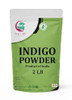 Indigo Powder for Hair 2 LB Ideal for Black and Dark Hair Indigofera Tinctoria Black Henna Natural Hair color By Yogis G