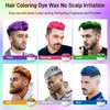 Orange Temporary Hair DyeTemporary Hair Color WaxNatural Washable Hair Dye Temp Hair Color for Women Men Kids Party Cosp
