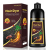 Chestnut Brown Hair Dye Shampoo 3in1 Instant Longlasting Hair Color Shampoo in Minutes Gray Hair Coverage for Men Women
