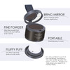 FREEORR 2Pcs Root Touch Up Powder Hairline Shadow Powder for Thinning Hair Gray Coverage for Women and Men 06 Dark Maroo