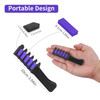 MSDADA Purple Hair Chalk for Girls 10 Pcs New Hair Chalk Comb Temporary Bright Washable Hair Color Dye for Kids Christma