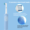 ARTCESAR 12 Pack Replacement Toothbrush Heads for Oral B Braun,Soft Precision Electric Toothbrush Heads,Deep and Precise Cleaning for Most Oral B Rep