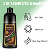 Agthyuve Hair Dye Shampoo 3 in 1 Chestnut Brown Hair Dye 169 FL Oz Hair Shampoo SemiPermanent Hair Color Shampoo Lasts 3