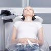 WILLBOND 100 Disposable Salon Cape Plastic Barber Cape for Hair Stylist Waterproof Shampoo Apron for Dye Cutting Colorin