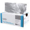 ForPro Professional Collection Embossed Foil Sheets 900S Aluminum Foil PopUp Dispenser for Hair Color Application and Hi