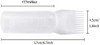 EZPRO USA Empty Hair Comb Applicator 7oz for All Purpose Squeeze Bottle Pressurized Plastic Comb Color Applicator Refill