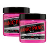 MANIC PANIC Classic Cotton Candy Pink Semi Permanent Hair Color Bright Pink Hair Dye for Women Men That Lasts 46 Weeks V