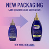 OGX ImpeccaBlonde Purple Toning Drops for Blonde Enhance 4 fl oz