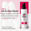 Love Ur Curls All in One Curl Cream Styler Anti Frizz Curling Cream for Curly Hair Repair Define Hydrate Style with Shea