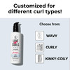 Love Ur Curls Fragrance Free All in One Curl Cream Styler for Curly Textured Hair Repair Define Hydrate Style with Shea