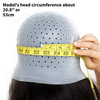 Dye Cap Highlighting Frosting Cap Highlight Caps for Dying Hair with Metal Hook Hair Coloring Salon Home Use Hairdressin
