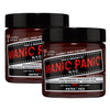 MANIC PANIC Classic Infra Red Semi Permanent Hair Color Deep Mahogany Red Hair Dye for Women Men That Lasts 46 Weeks Veg