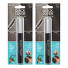 RED by KISS Quick Cover Root Touch Up Rescue Black 2 Pack Mascara Natural WaterResistant Temporary Gray Concealer Cover
