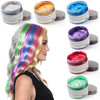 6 Colors Hair Color Wax 6 in 1 Sliver Blue Purple Gold Green Pink Red Temporary Hair Color for Party Cosplay Date Hallow