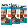 Just For Men Mustache Beard Beard Dye for Men with Brush With Keratin Biotin Aloe and Coconut Oil for Healthy Facial Hai