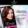 Schwarzkopf Color Ultime 42 Mahogany Red Hair Dye Permanent Intense Red with Diamond Brilliance FadeResistant Covers Gra