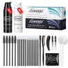 Lomansa Eyelash Color Kit Black Lash Color Kits Instant Hair Color with Natural Effects 15ml Keratin Voluminous Coloring