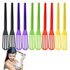 DIYstore 10 PCS Plastic Hair Coloring MixerHair Color Whisks Dye Cream MixerTint Color Cream Colorful Spoon Applicator H