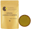 CARMEL ORGANICS Henna Leaves Powder 8 Ounce or 227 Grams for Hair Color Made by Natural and Pure Henna Leaves No Added P