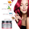 Red Temporary Hair Color Wax SOVONCARE Washable Hair Dye for Men Women AllDay Hold Disposable Hair Styling Clays for Par