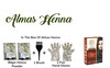 Almas Henna 80 GRAM 100 Organic Hair Color Powder Infused with Herbs Natural Henna for Soft Shiny Hair 282 OUNCE DARK BR