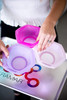 FRAMAR Connecting Hair Dye Bowl Set Hair Color Bowls For Hairstylist Salon Color Bowls Hairstylist Essentials Interlocki