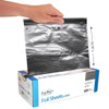 ForPro Professional Collection Embossed Foil Sheets 1200S Aluminum Foil PopUp Dispenser for Hair Color Application and H