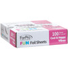 ForPro Professional Collection FUN Cool Happy Vibes Foil Sheets Aluminum PopUp Foil Dispenser Hair Foils for Color Appli