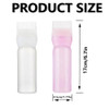 VIRHWOEA 2Pcs Root Comb Applicator Bottle 6 OZ Hair Oil Applicator with Graduated Scale Portable Hair Oiling Comb Bottle