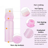 VIRHWOEA 2Pcs Root Comb Applicator Bottle 6 OZ Hair Oil Applicator with Graduated Scale Portable Hair Oiling Comb Bottle
