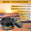 Goiple Wave Pomade for Men Strong Hold Easy Wash 360 Wave Training Hair Cream Waves Grease for Men Promotes Layered Wave